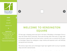Tablet Screenshot of kensingtonsquare.co.za